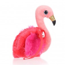 Gilda - TY plüss flamingó pénztárca - 16cm