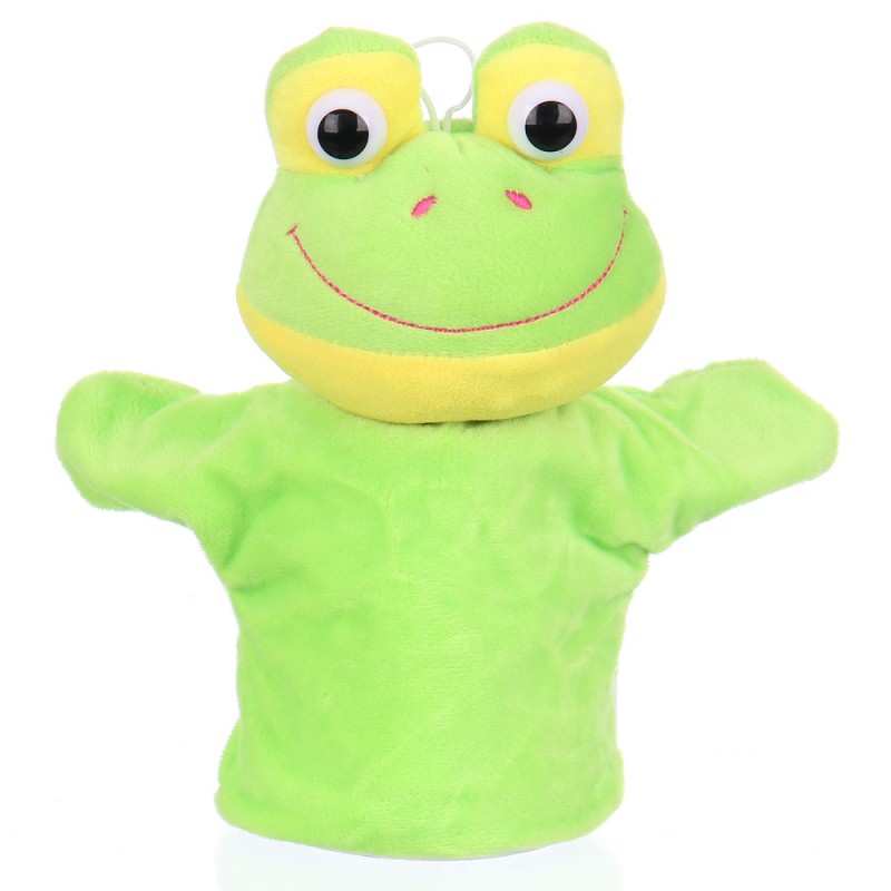 Békás plüss bábfigura - 23cm Békás plüss bábfigura - 23cm