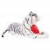 Haily - plüss fehér tigris - 68cm