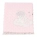 Baby plüss ajándékcsomag - rózsaszín takaró