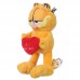Garfield plüss figura szívvel - 22 cm