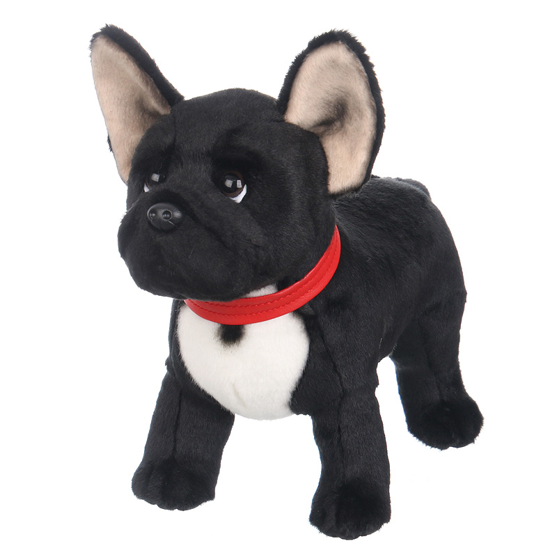 Pierrot - fekete francia bulldog plüss - 33cm Pierrot - fekete francia bulldog plüss - 33cm