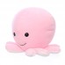 Kloé - rózsaszín baby plüss polip - 22cm