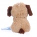 Mogyoró - alvókendős plüss kutya - 27cm