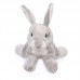 Shazy - szürke-fehér plüss nyuszi - 22cm