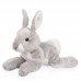 Shazy - szürke-fehér plüss nyuszi - 22cm
