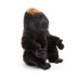 Dusán - plüss ezüsthátú hegyi gorilla - 20cm