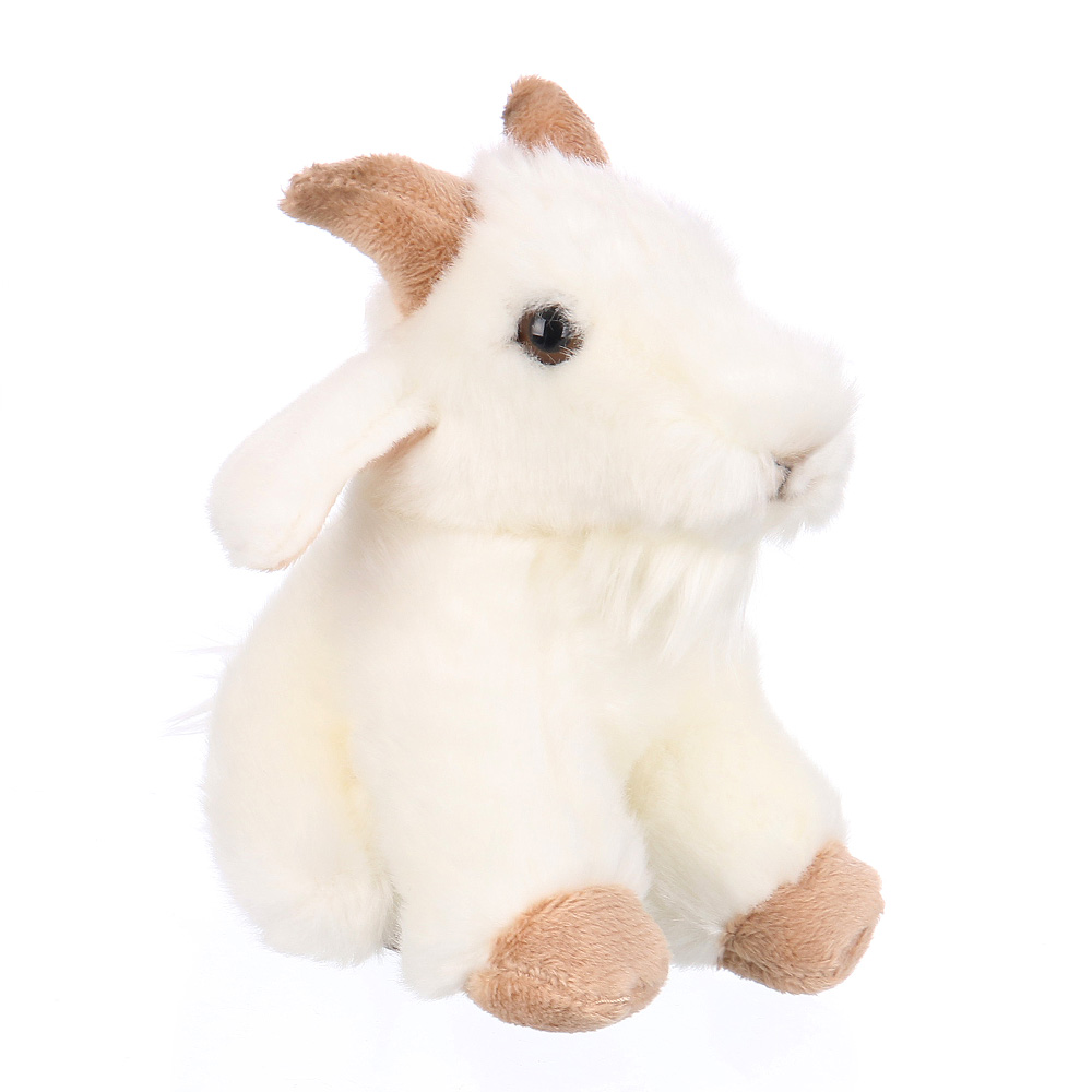 Ernő - plüss kecske - 14cm